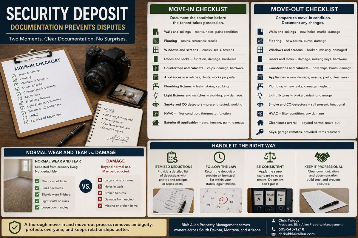 Illustration for the article Security Deposit Disputes: How to Avoid the #1 Landlord-Tenant Fight