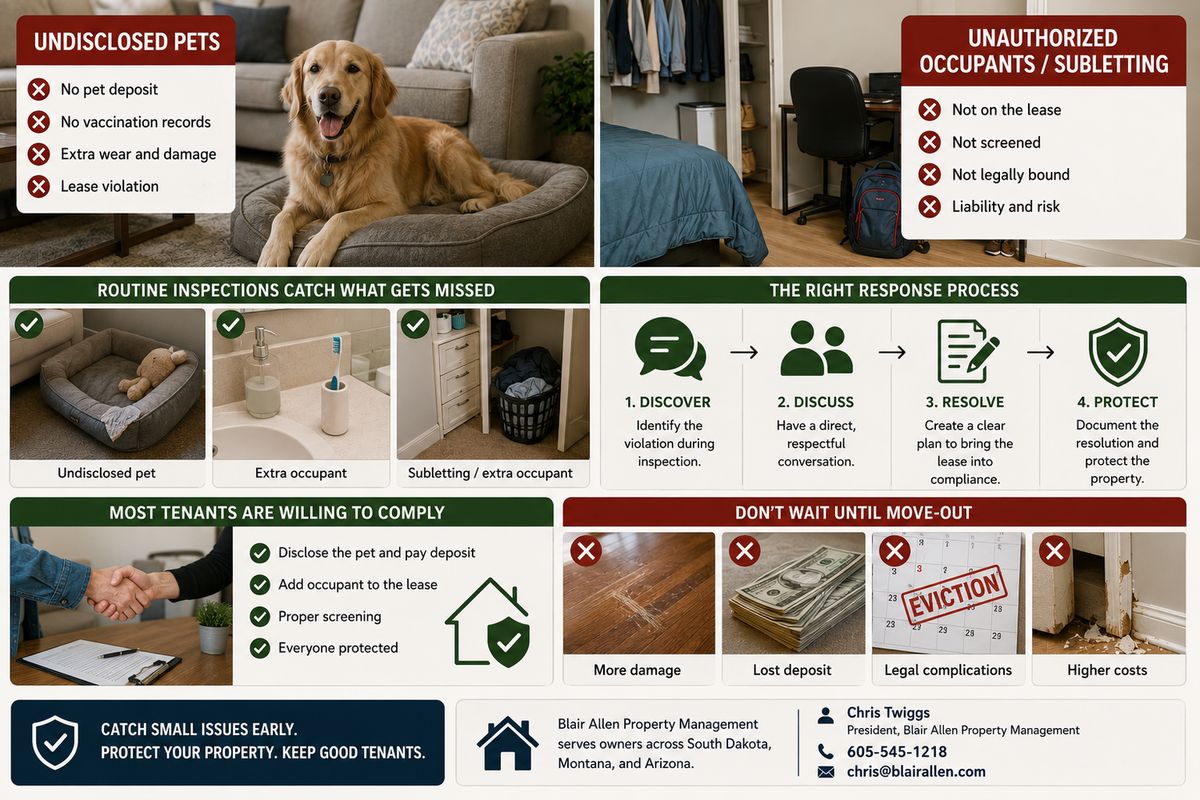 Illustration for the article Unauthorized Pets and Subletting: Protecting Your Property Without Losing Good Tenants