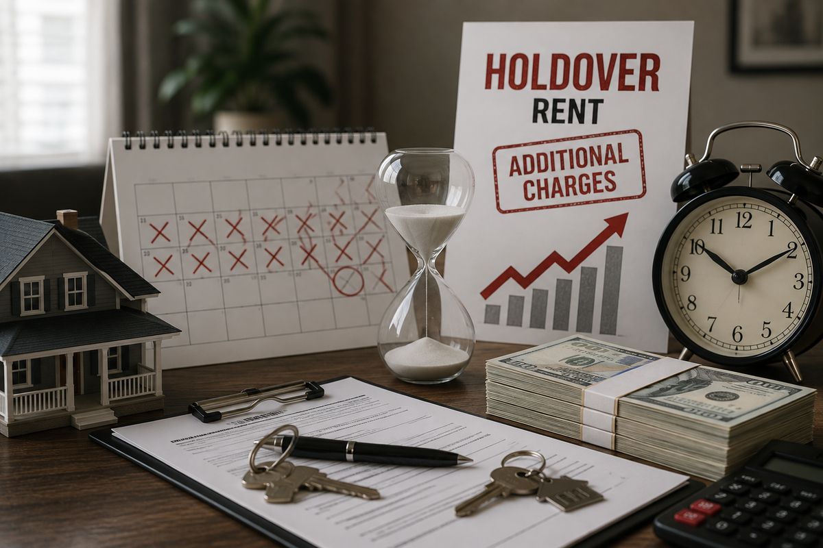 Illustration for the article What Is Holdover Rent?