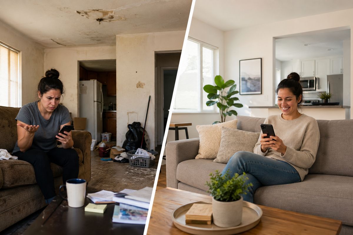 Illustration for the article What Tenants Actually Notice: Self-Managed vs. Professionally Managed