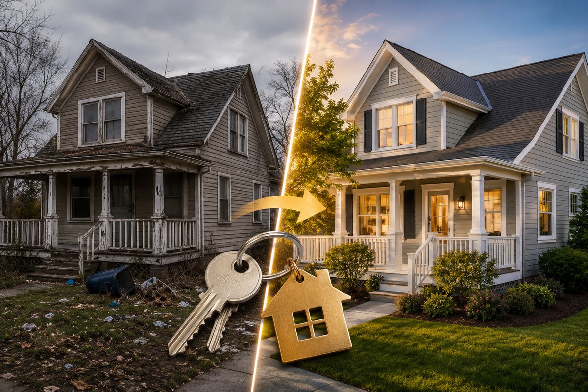 Illustration for the article What We Find When We Take Over a Professionally Managed Property